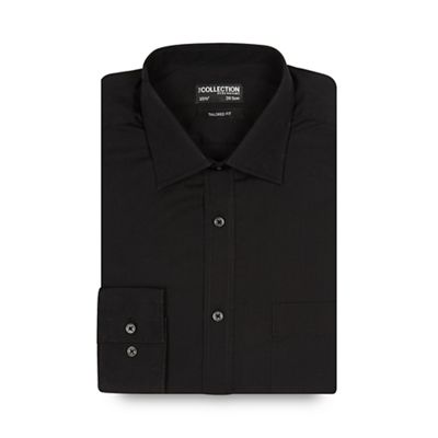 The Collection Black long sleeved tailored fit shirt